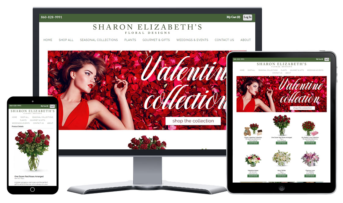 Responsive Florist Website Design by Media99