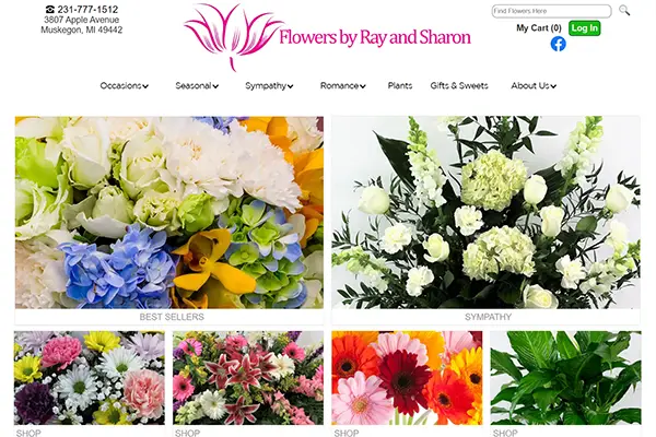 Florist Website Services from Media99