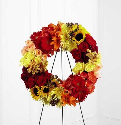 The FTD Rural Beauty(tm) Wreath