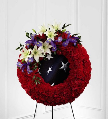 The FTD To Honor One's Country(tm) Wreath