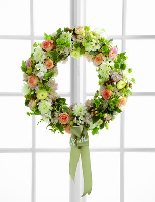 The FTD Garden Splendor Wreath