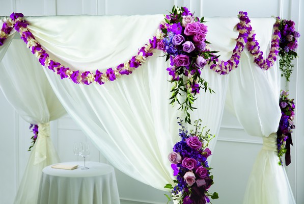 The FTD Color & Light Chuppah Décor