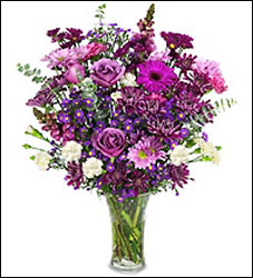 Purple Mix 26 Stem Bouquet