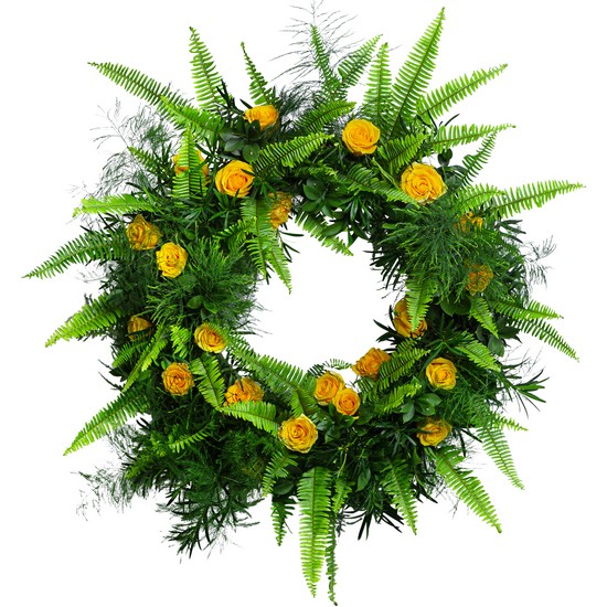 Birds of Solace Sympathy Wreath