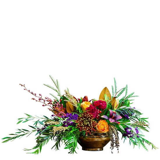 Autumn Amber Premium Centerpiece