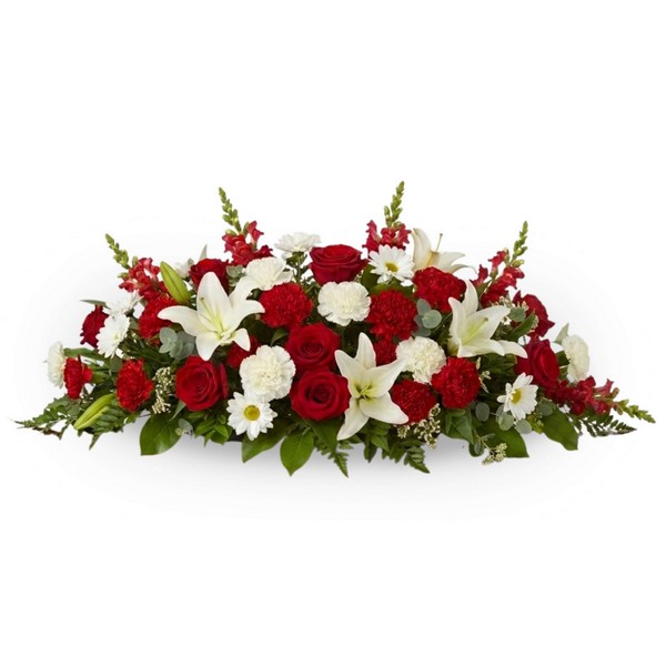 Heartfelt Devotion Casket Spray