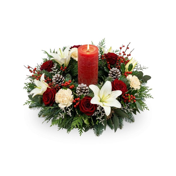 Yuletide Glow Centerpiece