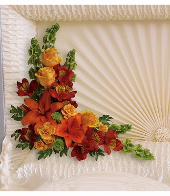 Island Sunset Casket Insert