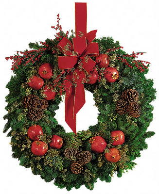 Pomegranate Wreath