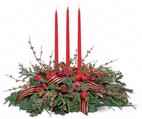 Candle Trio Centerpiece