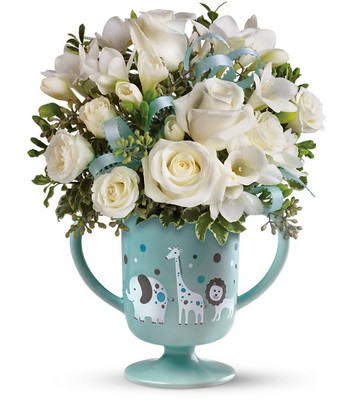 MiGi's Baby Circus Bouquet Deluxe in Blue